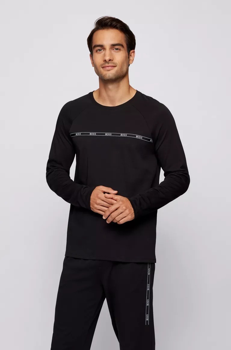 Hugo Boss ルームウェア・パジャマ 関税込◆BOSS ヒューゴボス パジャマセット ロゴアートワーク(5)