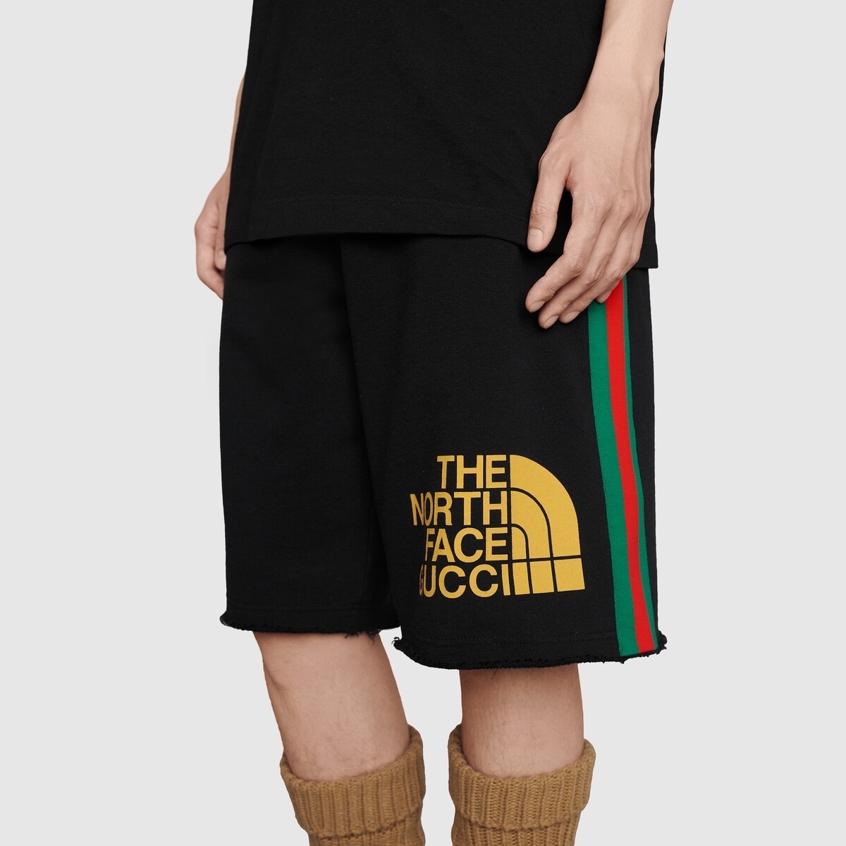 GUCCI ハーフ・ショートパンツ 日本未入荷☆【THE NORTH FACE x GUCCI 】コットン ショーツ(5)