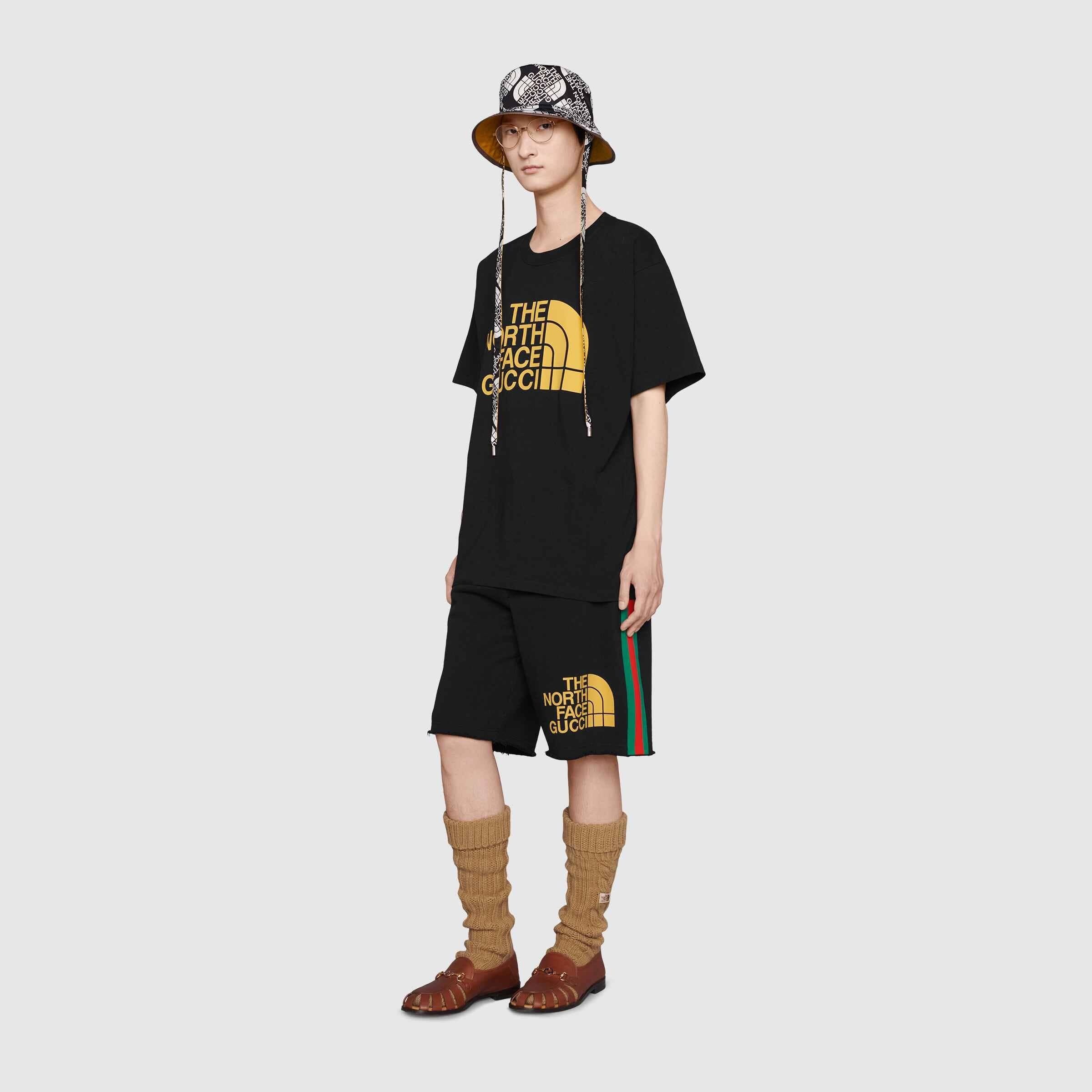 GUCCI ハーフ・ショートパンツ 日本未入荷☆【THE NORTH FACE x GUCCI 】コットン ショーツ(6)