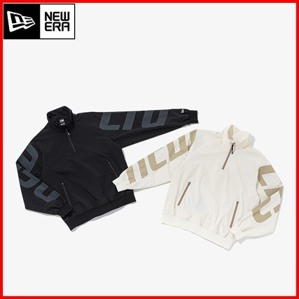 ☆Newera☆ NE-TECH WOVEN HALF ZIP-UP ハーフジップアップ 2色