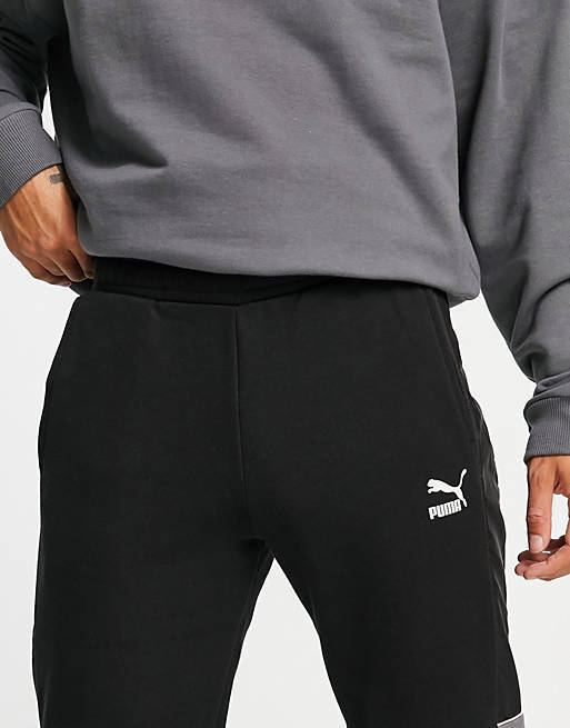PUMA パンツ・ボトムスその他 【PUMA】CLSX カラーパネル ジョガーパンツ Black 送料込(3)