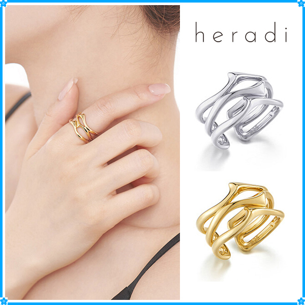【heradi】'Wave'041EarcuffRing〜リングorイヤーカフ★ITZY着用