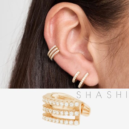 国内即納【Shashi】Diamond Hinge Ear Cuff / Gold