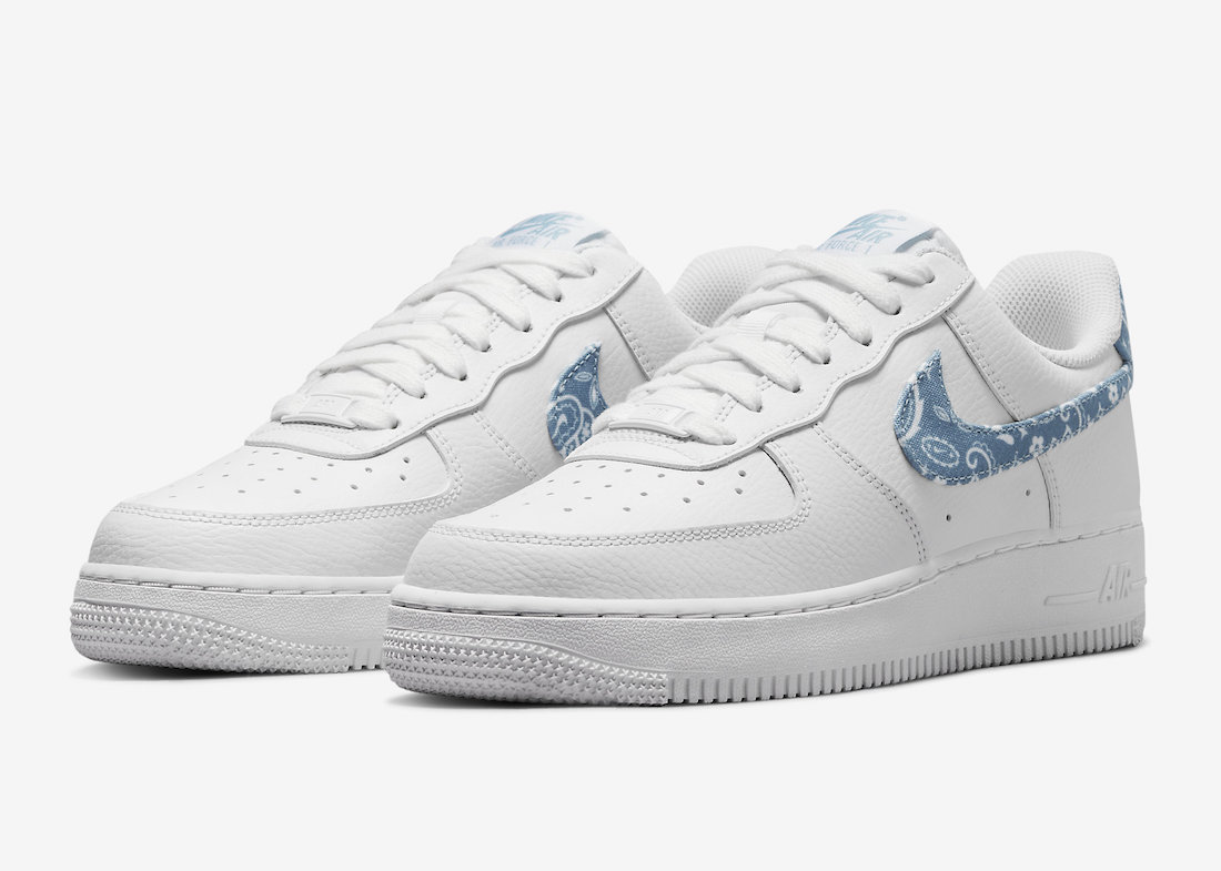 最終決算 Nike Air Force 1 Low '07 Essential ペイズリー* DH4406-100 スニーカー 最終決算 Nike Air Force 1 Low '07 Essential ペイズリー* DH4406-100 スニーカー