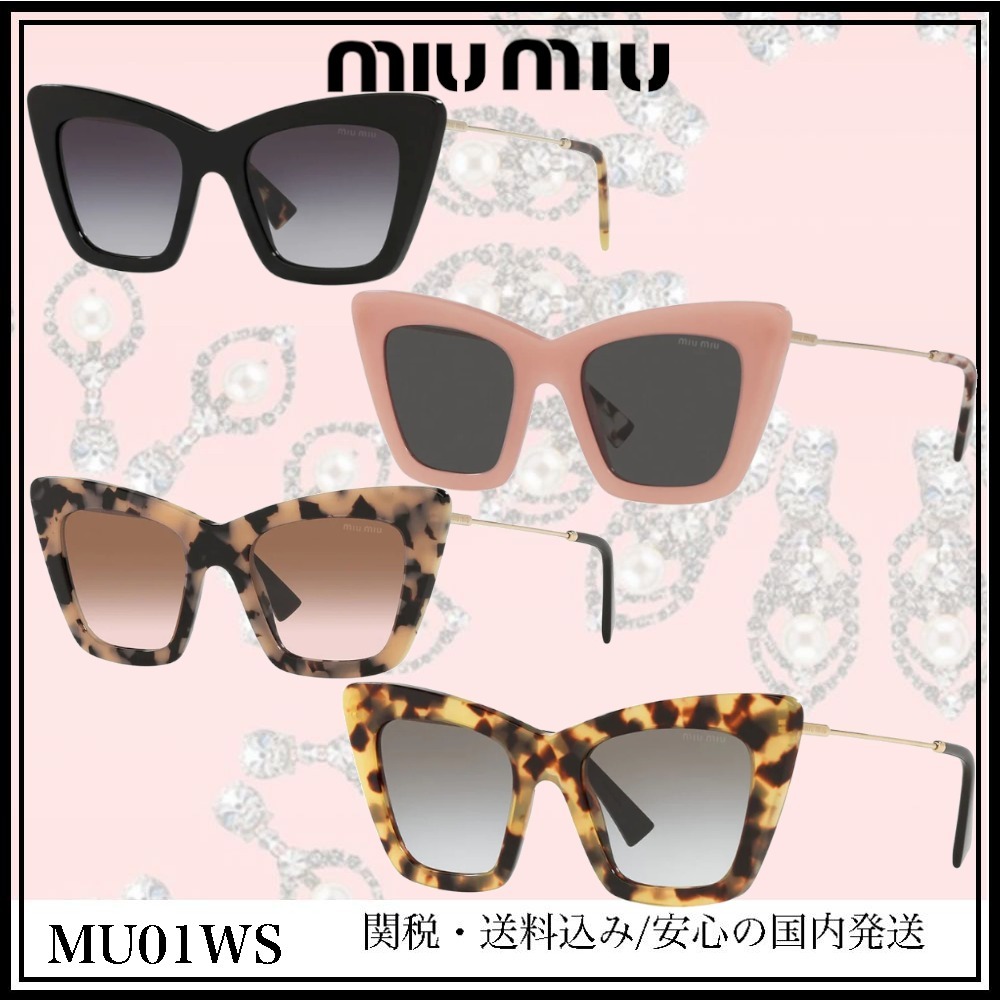 【送料,関税込】MIUMIU サングラス MU01WS