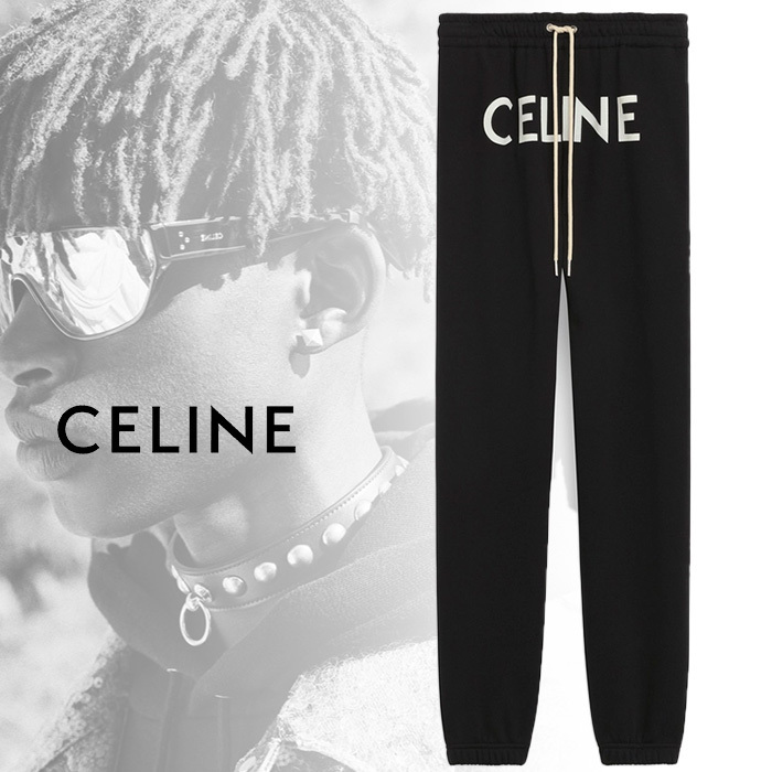 最大10%OFFクーポン 新作【セリーヌ】CELINE ジョガーパンツ コットンフリース / トラックパンツ・ジャージ 最大10%OFFクーポン 新作【セリーヌ】CELINE ジョガーパンツ コットンフリース / トラックパンツ・ジャージ