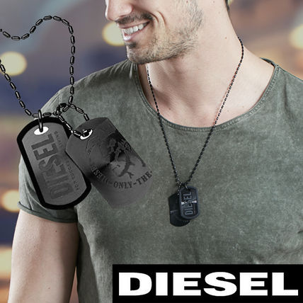 DIESEL ディーゼル ダブルプレート ネックレス DX0014040 楽天市場】ディーゼル DIESEL ネックレス ブラック ダブル