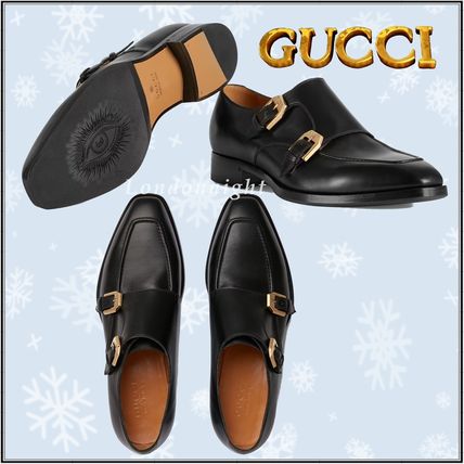 GUCCI x ドレスシューズ・革靴・ビジネスシューズ(メンズ) - 海外通販 個人配送OK 美品 Gucci グッチ レースアップブーツ ドレスシューズ 革靴 ブーツ
