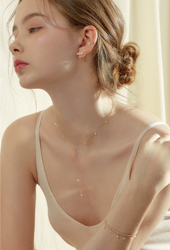 TATIANA☆BRILLLION Y CHAIN NECKLACE