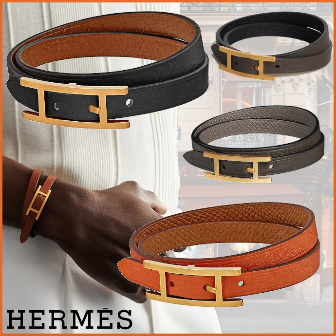 リバーシブル！【HERMES】Behapi ダブルツアー ブレスレット Behapi Double Tour bracelet | Hermès USA
