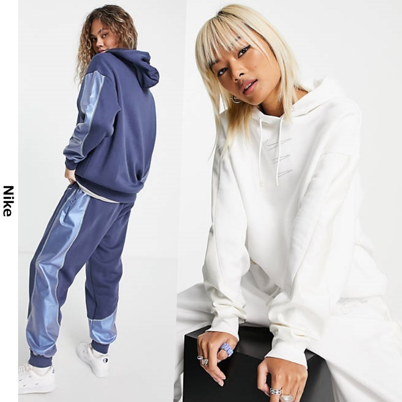 【Nike】 オーバーサイズ ロゴ フリース パーカー 【Nike】 オーバーサイズ ロゴ フリース パーカー