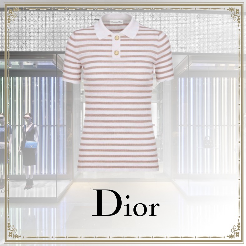 【★日本未入荷★】Dior ☆ DIOR MARINIERE セーター ニット・セーター 【★日本未入荷★】Dior ☆ DIOR MARINIERE セーター ニット・セーター