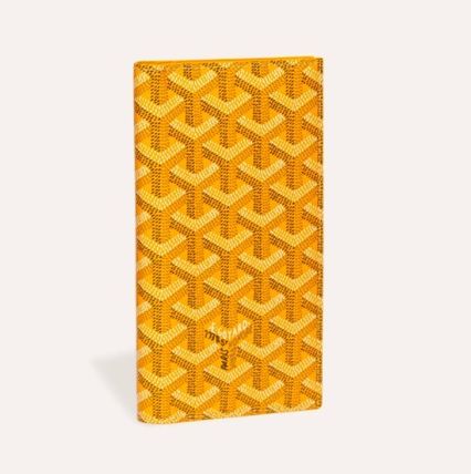 Inspired by Goyard Luxury Print Passport Holder Wallet 