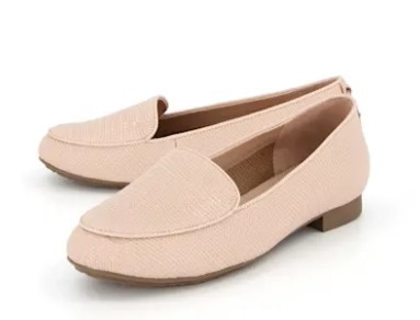 ★Dune GIOVANA ピンクフラットローファー 24.5㎝ 即発★