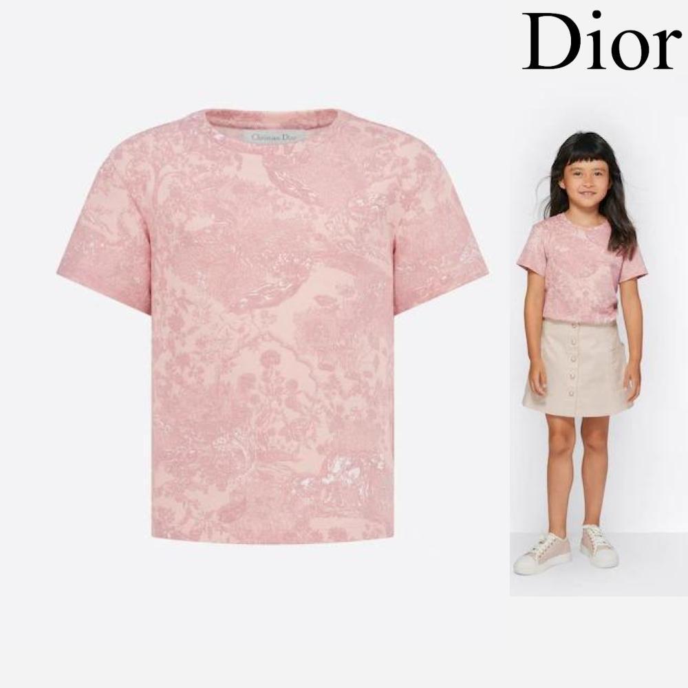 春のコレクション 【大人もOK/トワル ドゥ Tシャツ コットン ジュイ】ディオール キッズ用トップス 春のコレクション 【大人もOK/トワル ドゥ Tシャツ コットン ジュイ】ディオール キッズ用トップス
