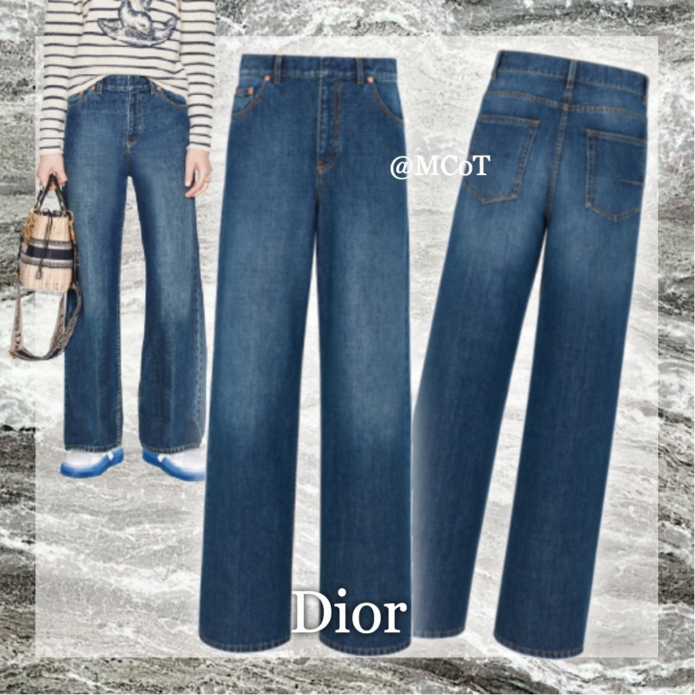 【ディオール】新作 Dior デニム FLARED JEANS ハイウエスト デニム・ジーパン 【ディオール】新作 Dior デニム FLARED JEANS ハイウエスト デニム・ジーパン