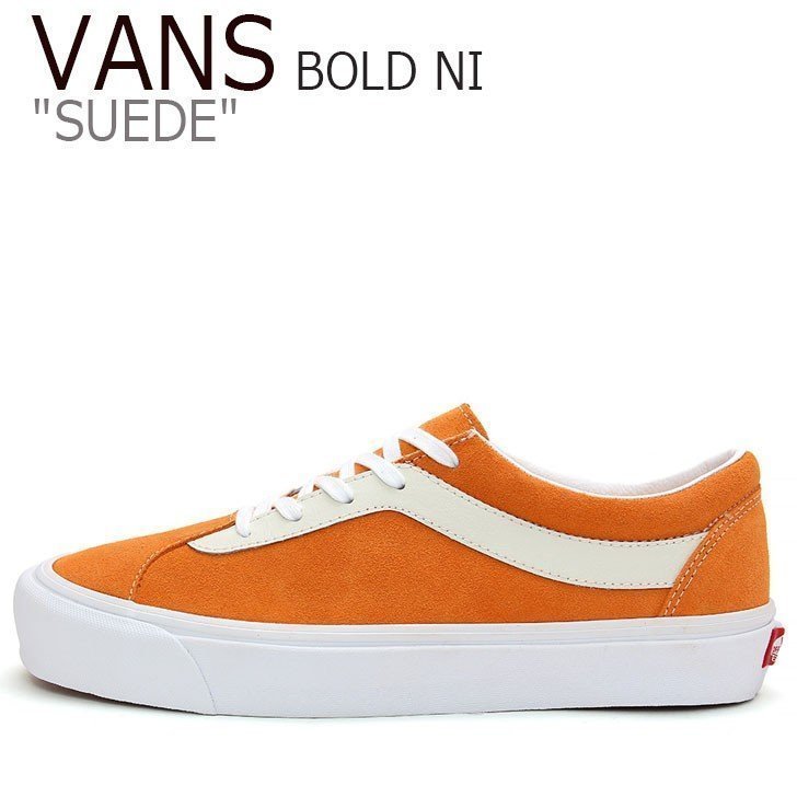 VANS BOLD NI ボールド ニー SUEDE スエード ORANGE オレンジ
