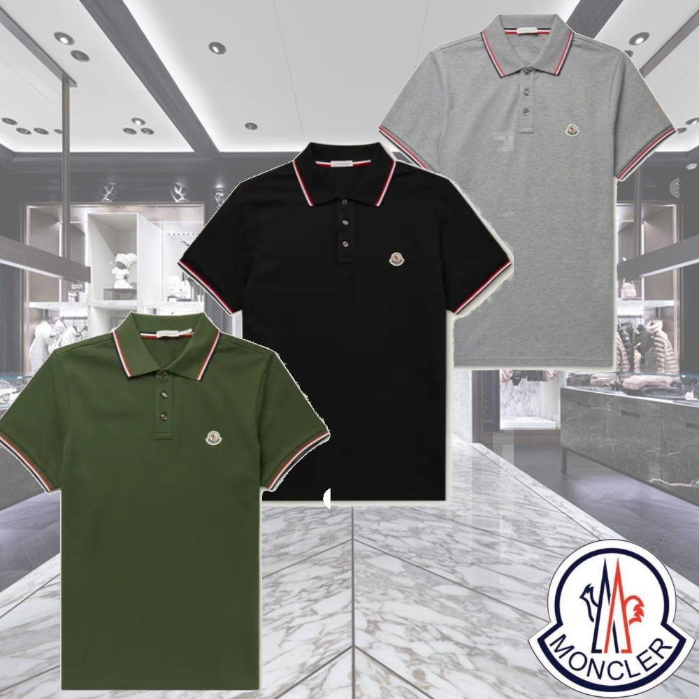 【2021正規激安】 MONCLER*タイムレスなデザイン☆ロゴポロシャツ ポロシャツ 【2021正規激安】 MONCLER*タイムレスなデザイン☆ロゴポロシャツ ポロシャツ