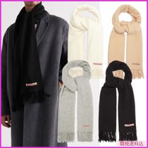 関税送料込 ACNE STUDIOS ロゴ ウール スカーフ マフラー (Acne 関税送料込 ACNE STUDIOS ロゴ ウール スカーフ マフラー (Acne