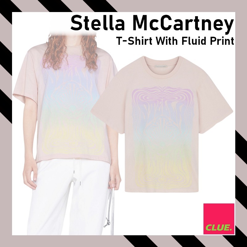 2022年最新海外 Stella Tシャツ プリント McCartney★ステラマッカートニー Tシャツ・カットソー 2022年最新海外 Stella Tシャツ プリント McCartney★ステラマッカートニー Tシャツ・カットソー
