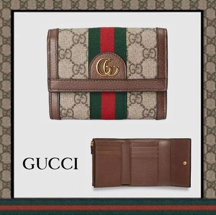 GUCCI Ophidia(グッチ オフィディア) 折りたたみ財布(レディース ...