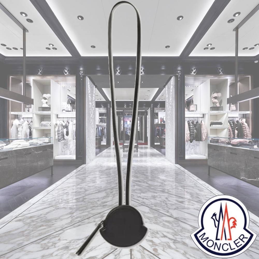 MONCLER*多彩なシーンで活躍☆ネックストラップ レザーポーチ