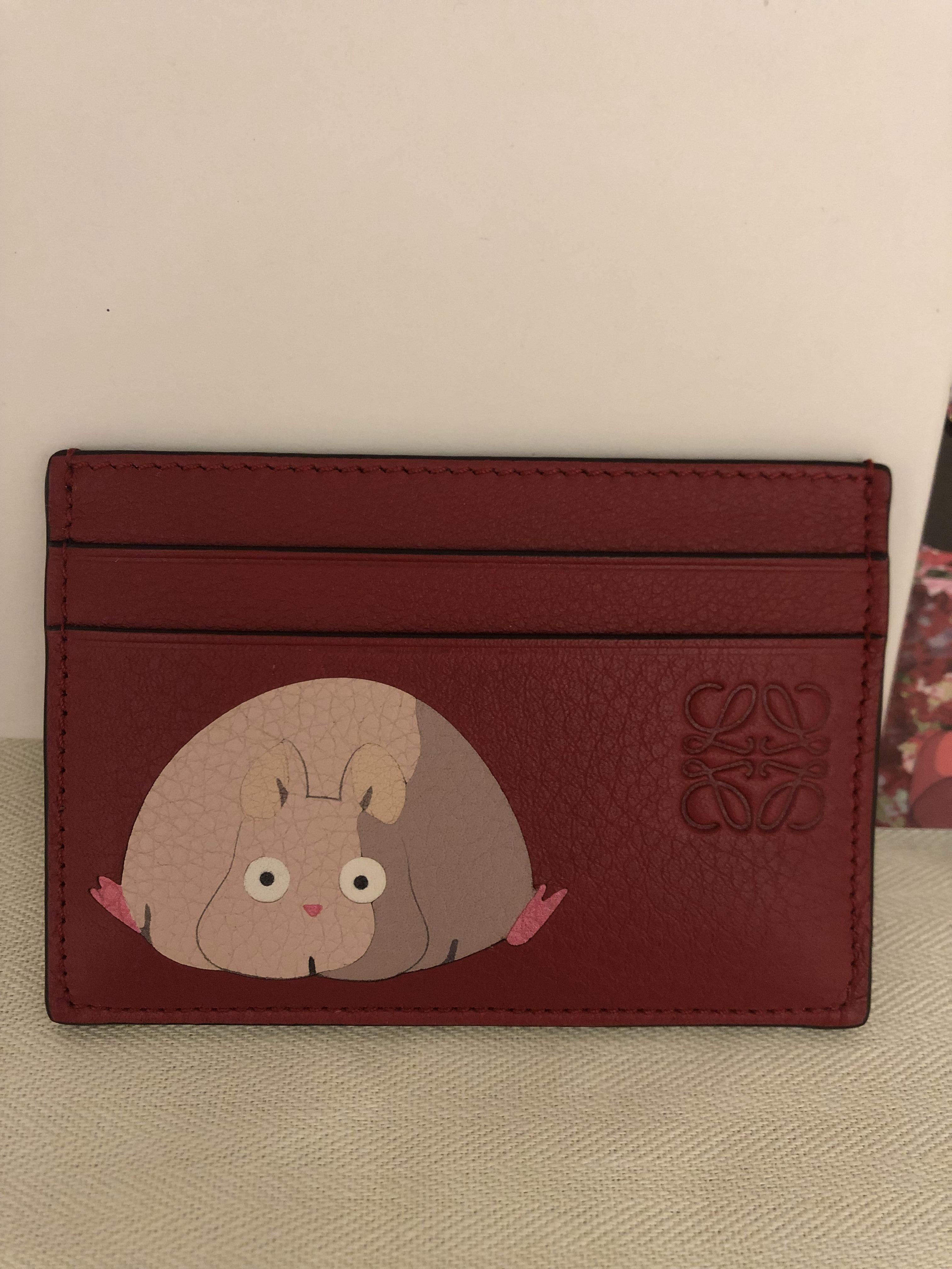 ロエベ×千と千尋の神隠し 坊ネズミ カードホルダー 送料+関税込 (LOEWE ...