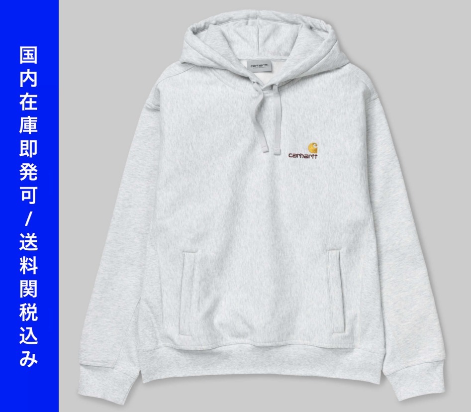 ★国内在庫/即発可*Carhartt*AMERICANロゴ刺繍フーディ/L★