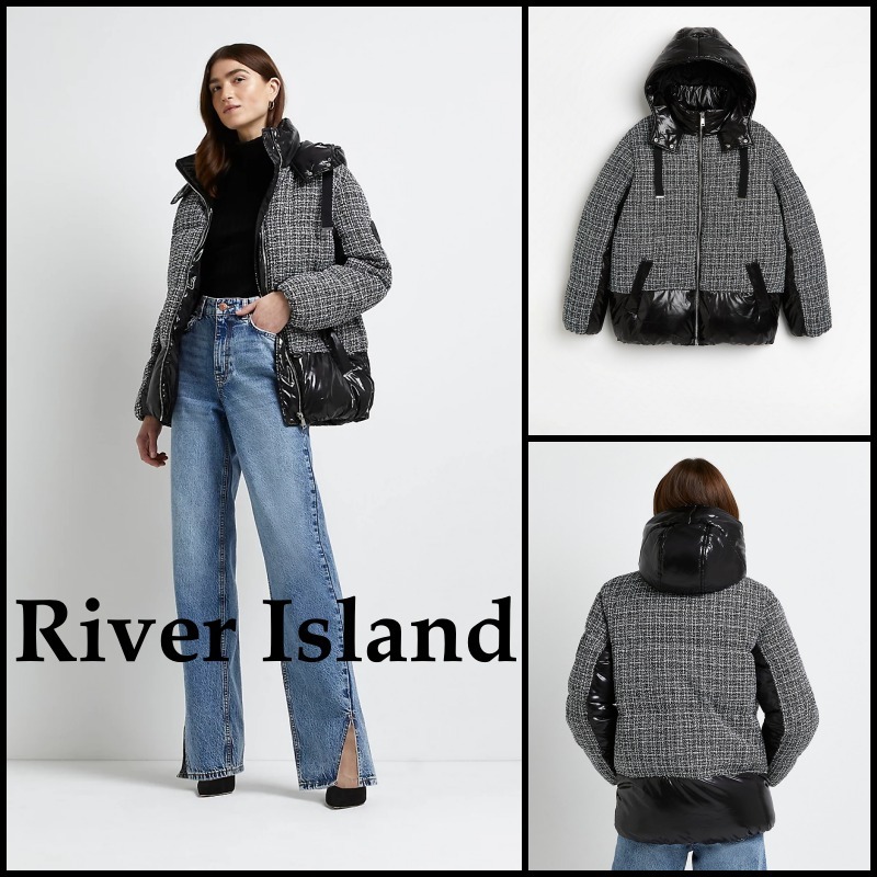 River Island★カラーブロック ダウンコート★関税送料込 ダウンジャケット・コート River Island★カラーブロック ダウンコート★関税送料込 ダウンジャケット・コート