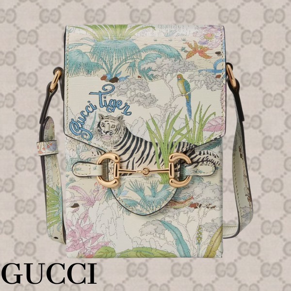 <GUCCI TIGER> 直営店 ホースビット1955 ミニバッグ <GUCCI TIGER> 直営店 ホースビット1955 ミニバッグ