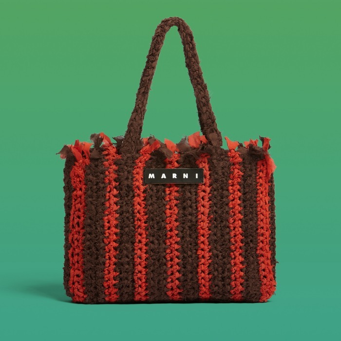 MARNI トートバッグ 【MARNIMARKET】コットン MARNI MARKET バッグ(7)