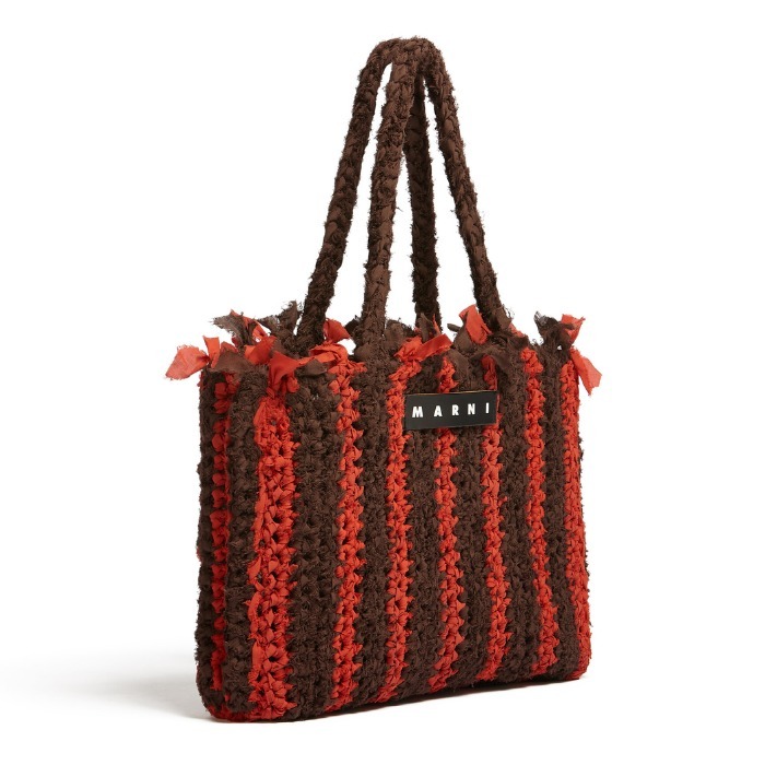 MARNI トートバッグ 【MARNIMARKET】コットン MARNI MARKET バッグ(8)