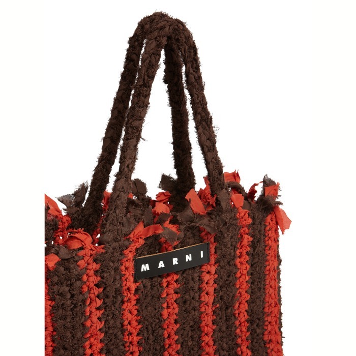 MARNI トートバッグ 【MARNIMARKET】コットン MARNI MARKET バッグ(10)