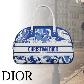 【DIOR】25ans掲載*DIORVIBE ラージ クラシックボウリングバッグ