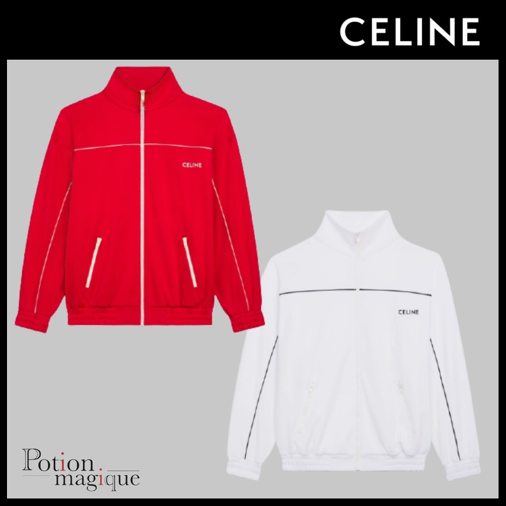税込 CELINE ルーズスウェットシャツ ダブルフェイスジャージー