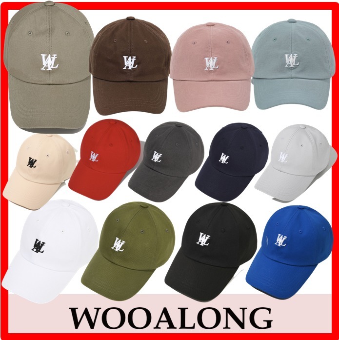 ☆人気☆WOOALONG☆Signature Small Logo ball ca.p☆キャップ☆