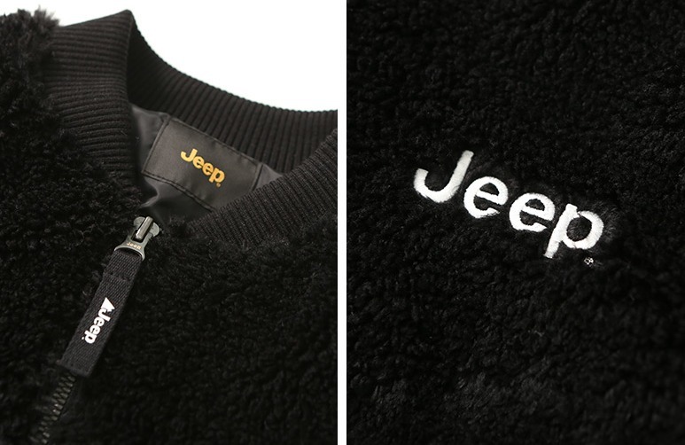 JEEP フリースジャケット ☆韓国の人気☆【JEEP】☆Fleece Varsity Jacke.t☆関税込☆(9)