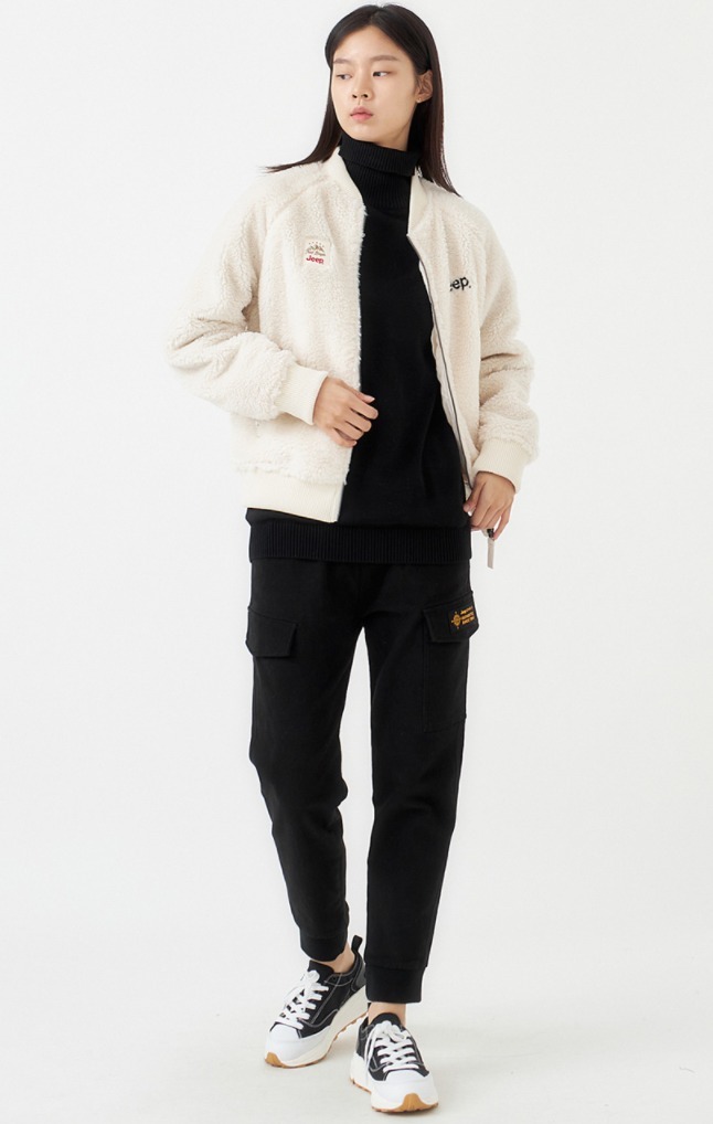 JEEP フリースジャケット ☆韓国の人気☆【JEEP】☆Fleece Varsity Jacke.t☆関税込☆(15)