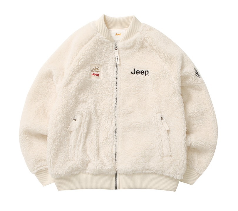 JEEP フリースジャケット ☆韓国の人気☆【JEEP】☆Fleece Varsity Jacke.t☆関税込☆(17)