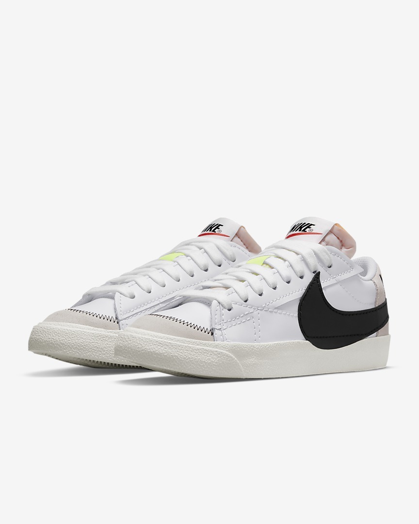 Nike BLAZER Unisex Street Style Plain Leather Logo Sneakers (2277, DN2158-100, DN2158-101) レビュー高評価のおせち贈り物 28cm