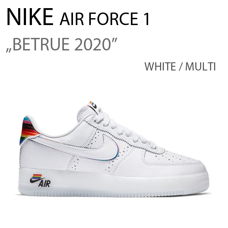 NIKE AIR FORCE 1 BeTrue 2020 White Multi エアフォース ナイキ