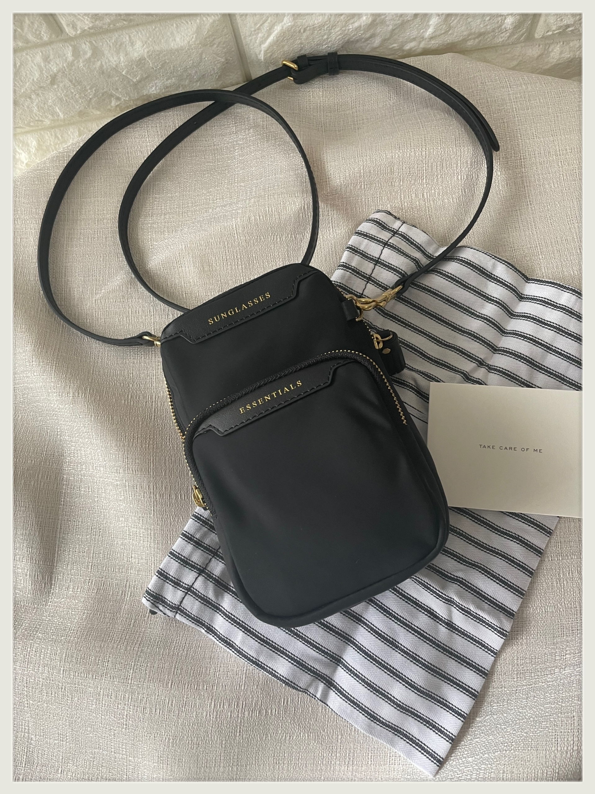 ☆関送込☆MONOGRAM リサイクルナイロンクロスボディバッグ