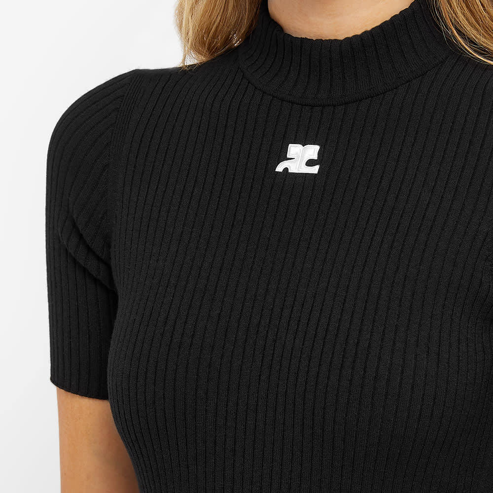 Courreges ワンピース ☆Courreges☆ スリット入りニットワンピース【送料込】(3)