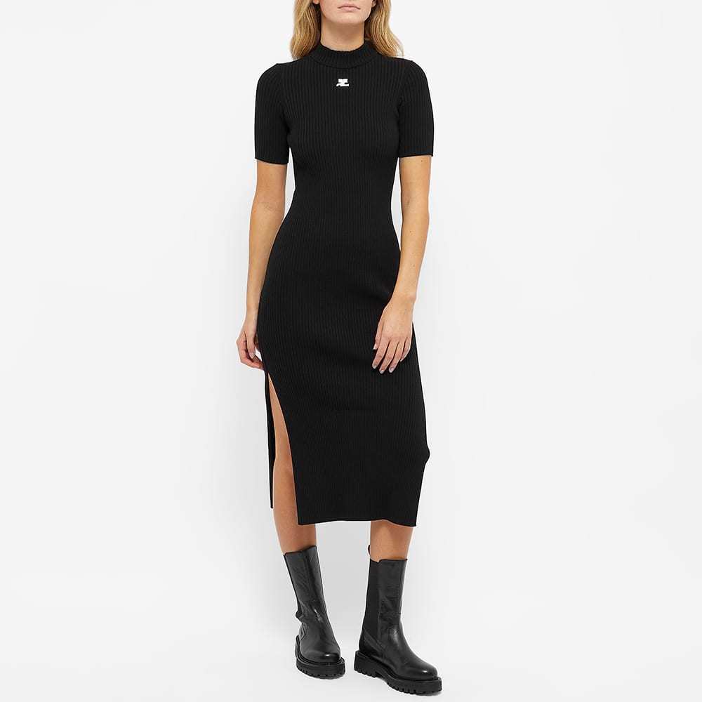 Courreges ワンピース ☆Courreges☆ スリット入りニットワンピース【送料込】(6)