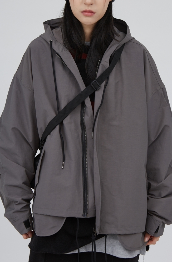 【Raucohouse】Crispy hood field jacket Raucohouse】Crispy hood field jacket (Raucohouse/ジャケット