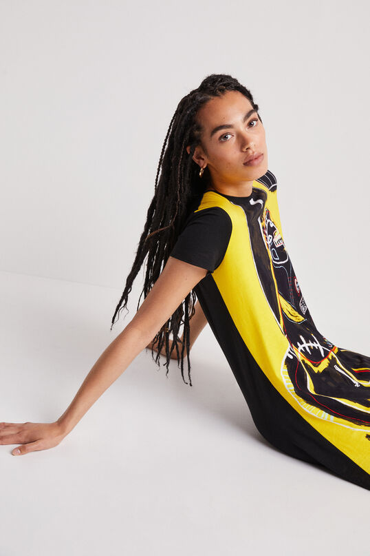 Desigual ワンピース 可愛い!!★DESIGUAL★アーティ Tシャツワンピース(8)