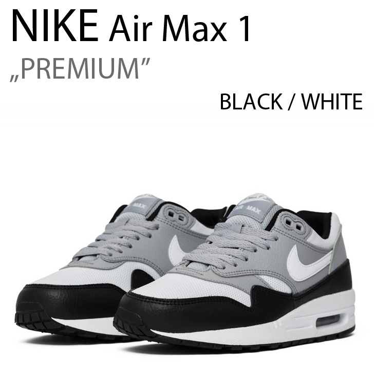 NIKE Air Max 1 Premium BLKGRY ナイキ エアマックス プレミアム