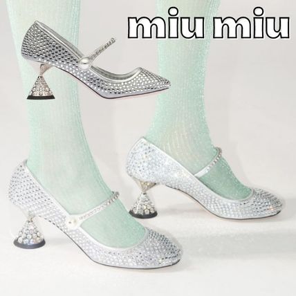グリッター MiuMiu(ミュウミュウ) 靴・シューズ(レディース) - 海外 ...