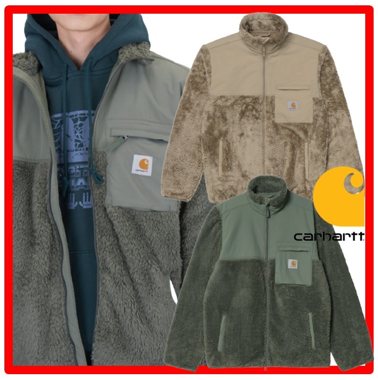 正規品! ★人気★【CARHARTT WIP】★JACKSON SWEAT JACKE.T★ フリースジャケット 正規品! ★人気★【CARHARTT WIP】★JACKSON SWEAT JACKE.T★ フリースジャケット