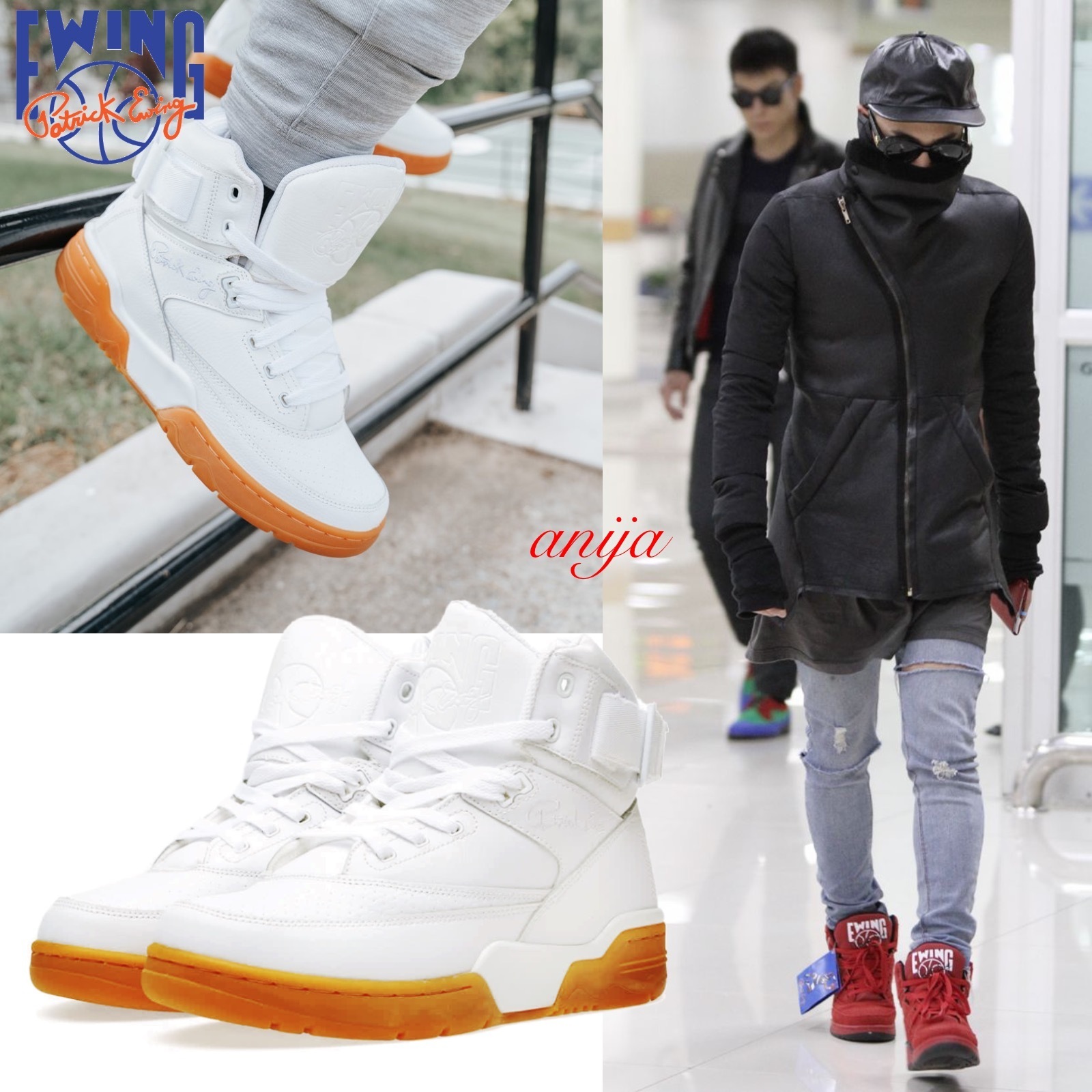 【送料/関税込】Ewing 33 Hi/G-DRAGON愛用/レザーシューズ/レア